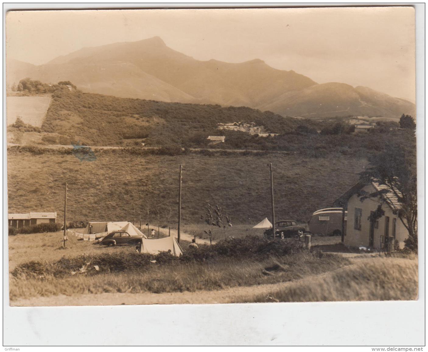 SOCOA URRUGNE CATE PHOTO CAMPING JUANTCHO 1957 TBE - Urrugne