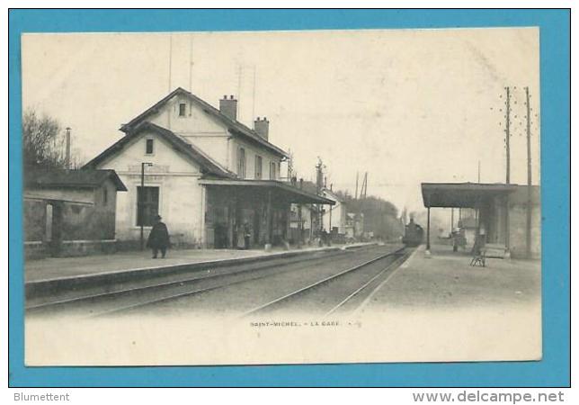 CPA - Chemin De Fer La Gare De SAINT-MICHEL 91 - Saint Michel Sur Orge