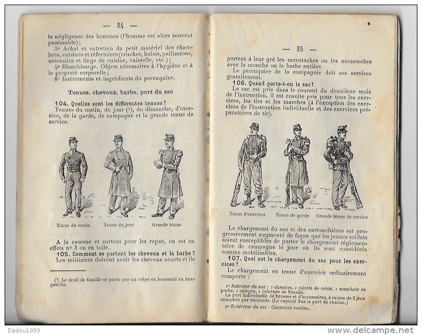 Instruction Théorique Du Soldat 1907 - Autres & Non Classés