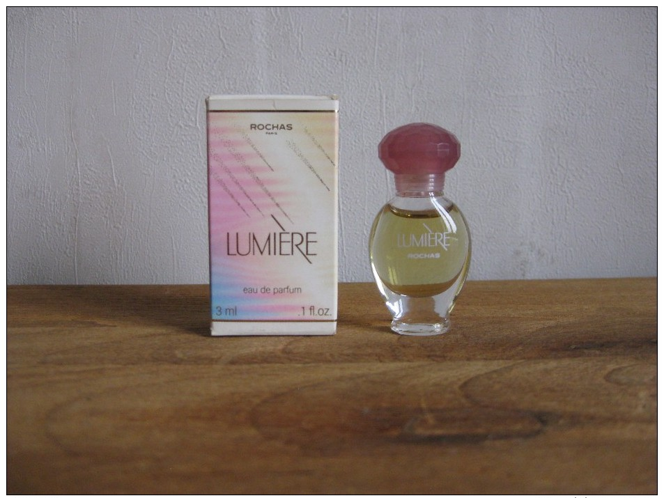 MINIATURE DE PARFUM LUMIERE DE ROCHAS EAU DE PARFUM 3ML - Miniatures Femmes (avec Boite)