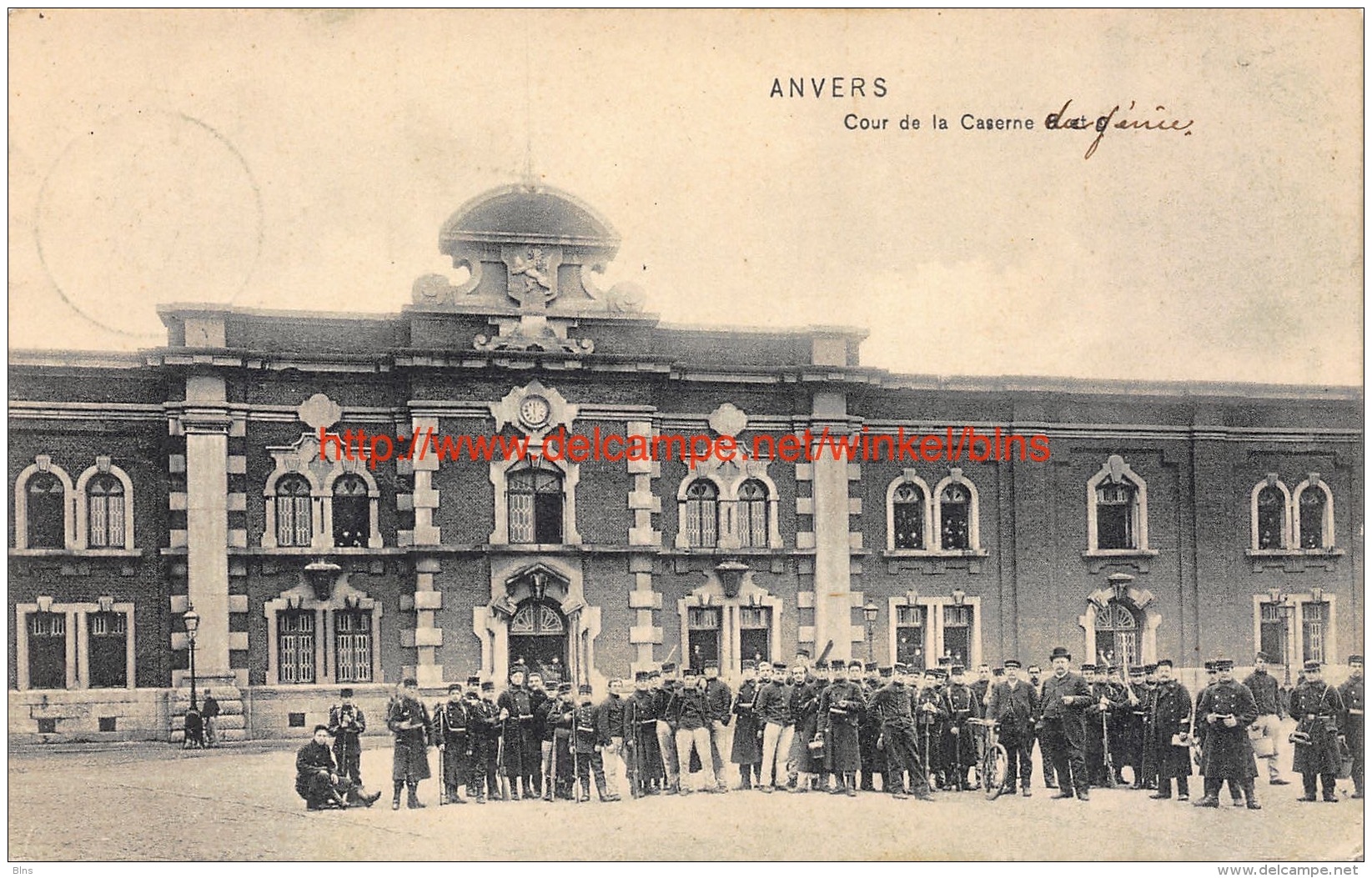 1905 Anvers, Caserne De La Caserne Du Génie - Antwerpen