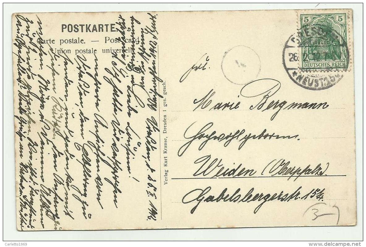 DRESDEN GEORGENTOR DEL 1912  VIAGGIATA FP - Dresden