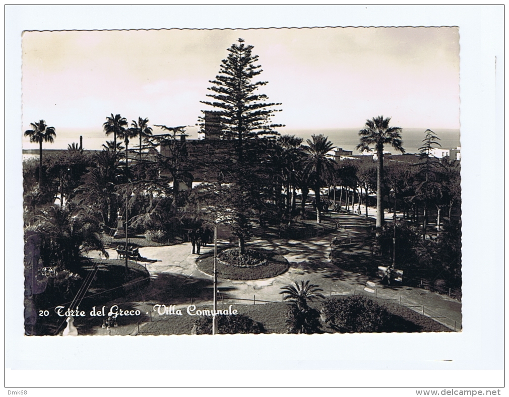 TORRE DEL GRECO ( NAPOLI ) VILLA COMUNALE - EDIZ. ALTERIO - 1955 - Torre Del Greco