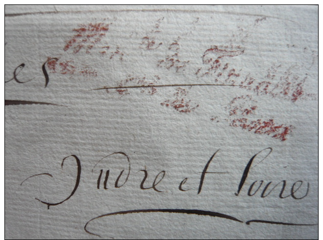 LETTRE DIRECTION GENERALE DES POSTES ANNEES 1820 CURSIVE ROUGE - Documents Of Postal Services