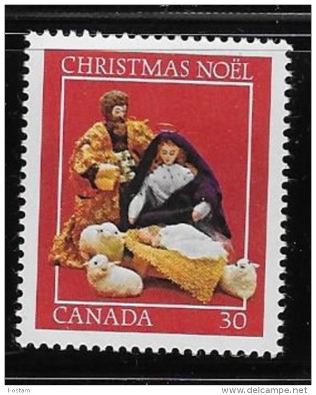 CANADA 1982,# 973, CHRISTMAS FIGURINES: HOLY FAMILY   MNH - Unused Stamps