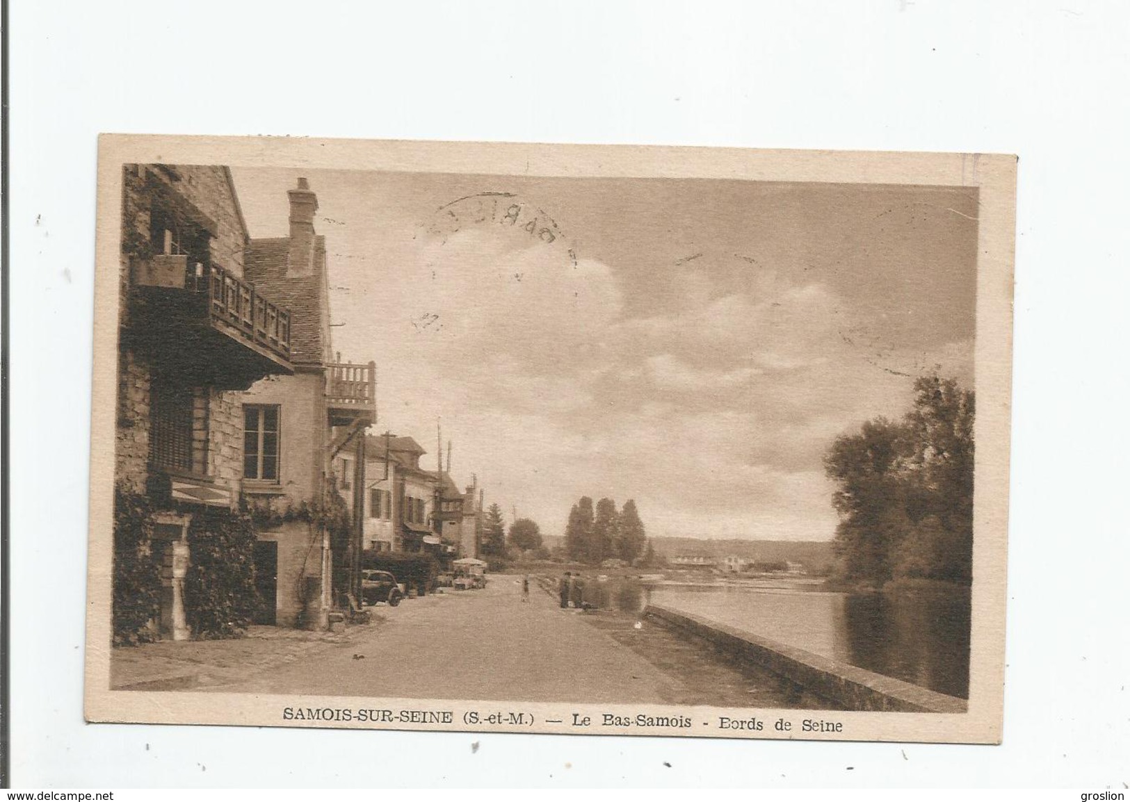 SAMOIS SUR SEINE (S ET M) LE BAS SAMOIS BORDS  DE SEINE - Samois