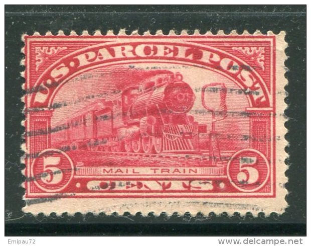 ETATS UNIS- Colis Postaux Y&T N°5- Oblitéré - Paketmarken