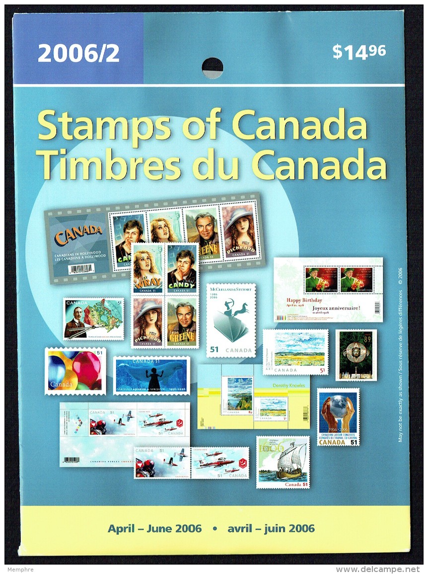 2006  2nd Quarter   PO Sealed Quarterly Collection  See Content On 2nd Scan - Canadese Postmerchandise