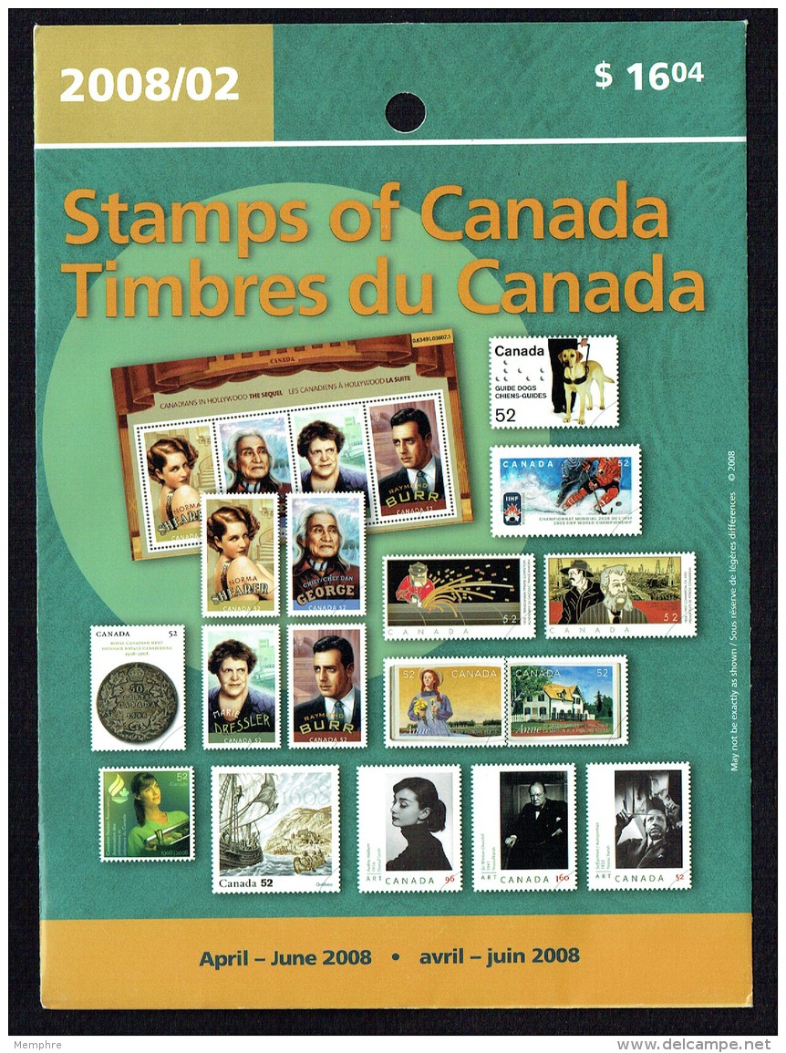 2008  2nd Quarter   PO Sealed Quarterly Collection  See Content On 2nd Scan - Canadese Postmerchandise