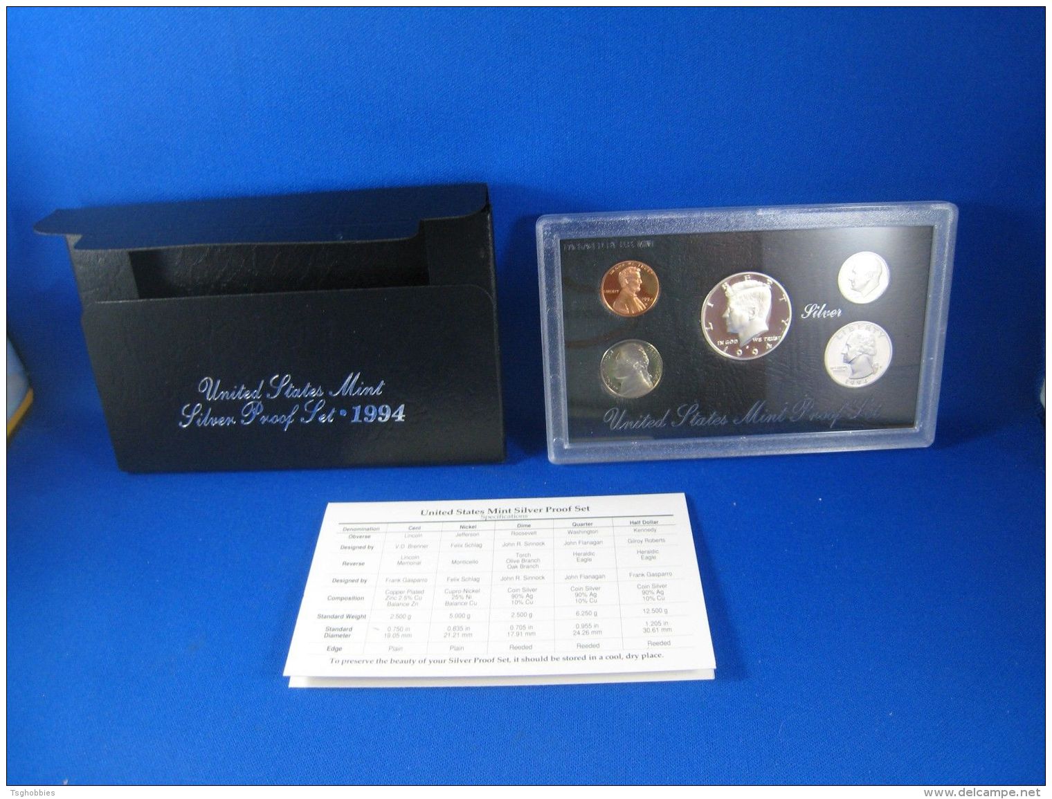 1994S U.S. MINT -  SILVER PROOF SET   (ersp6) - Proof Sets