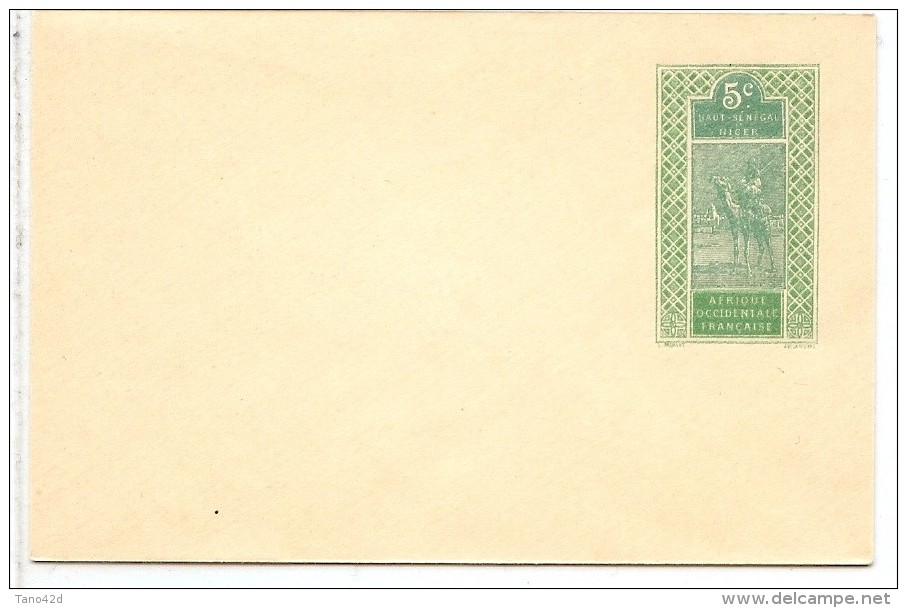 CIRC7 - HAUT SENEGAL ET NIGER ENVELOPPE "MEHARISTE" 5c  NEUVE ACEP N° EN 4 - Unused Stamps