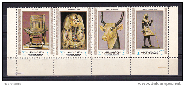 Ajman 1972 ( Egyptian Arts ) - MNH (**) - Aegyptologie