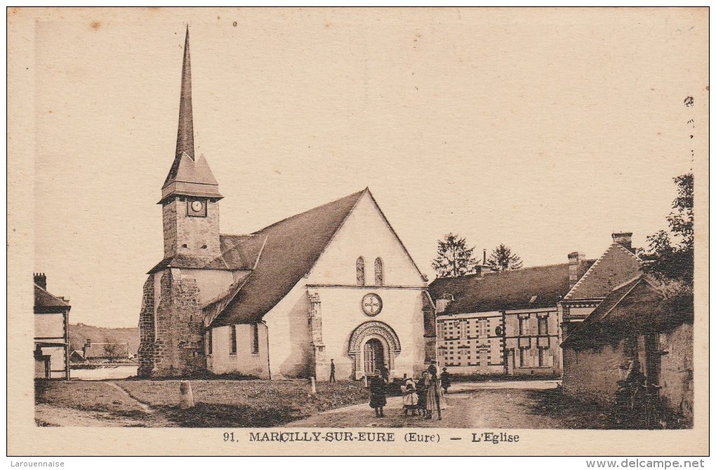 27 - MARCILLY SUR EURE - L´Eglise - Marcilly-sur-Eure