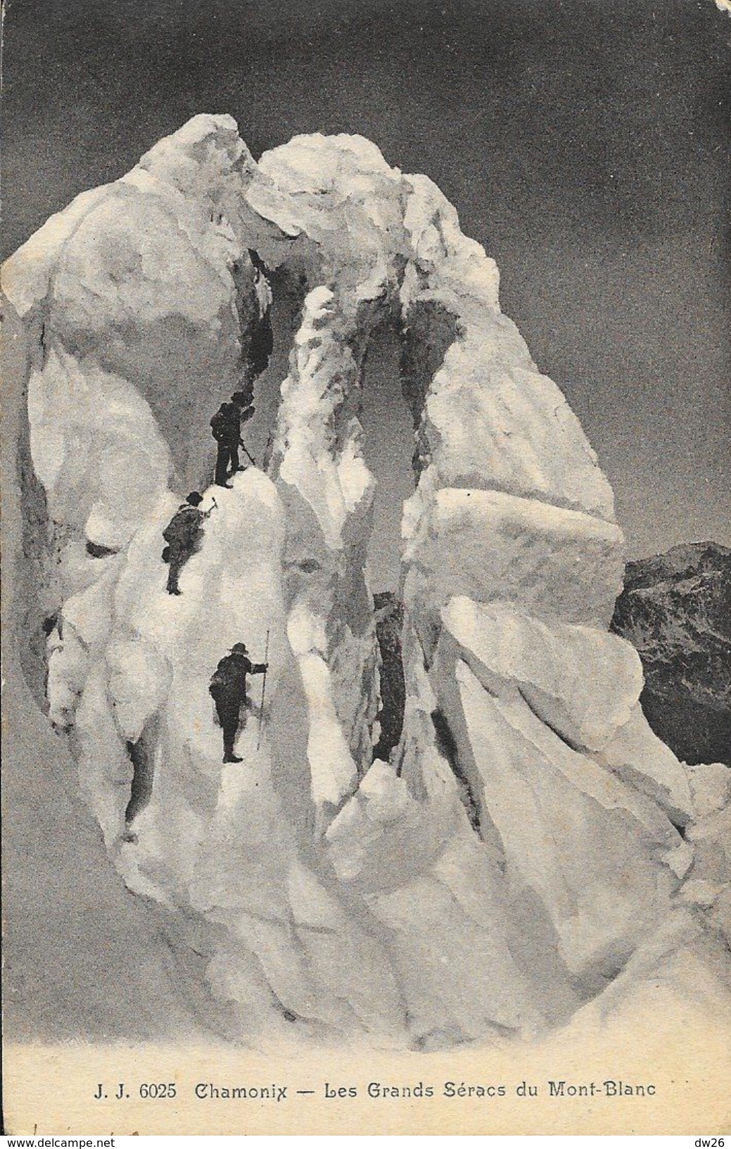 Chamonix - Les Grands Séracs Du Mont-Blanc - Edition Jullien Frères - Carte J.J. N° 6025 - Alpinismus, Bergsteigen