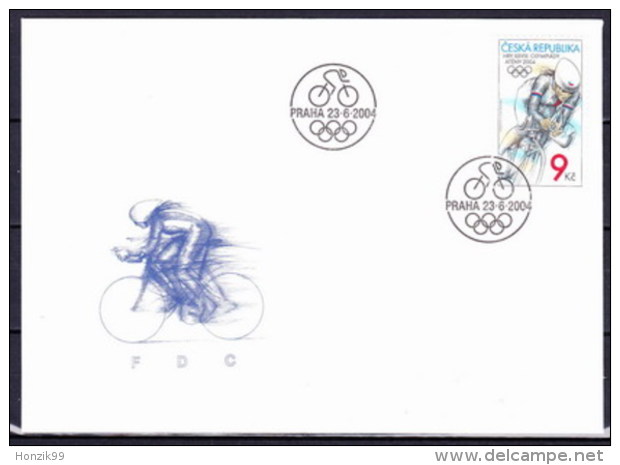 Tchéque République 2004 Mi 404, Envelope Premier Jour (FDC) - FDC