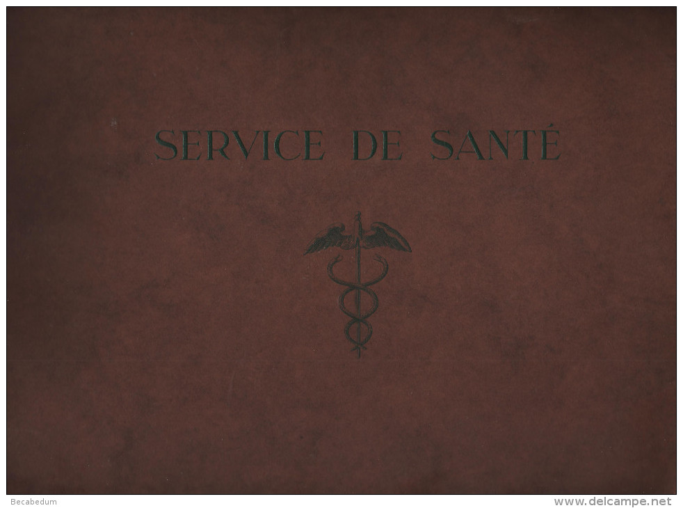 Hôpital Villemanzy Lyon Service De Santé EOR 1933 Silhouettes Manceau Morvan Reynaud Rey Pharmacien - Documentos