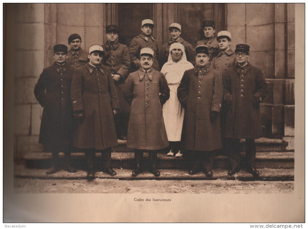 Hôpital Villemanzy Lyon Service de Santé EOR 1933 silhouettes Manceau Morvan Reynaud Rey pharmacien