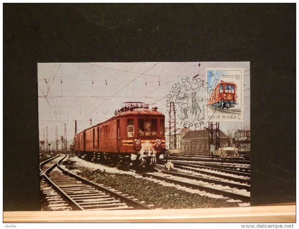 63/311   MAXI CARTE  BELGE - Eisenbahnen