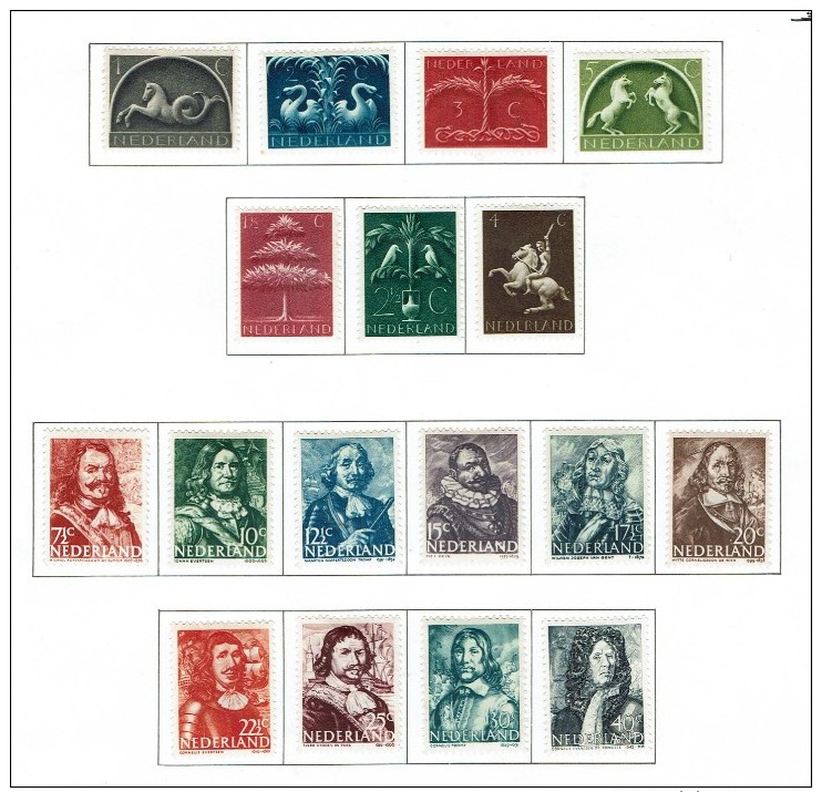 LIQUIDATION...Netherlands...1940's - Lots & Kiloware (mixtures) - Max. 999 Stamps