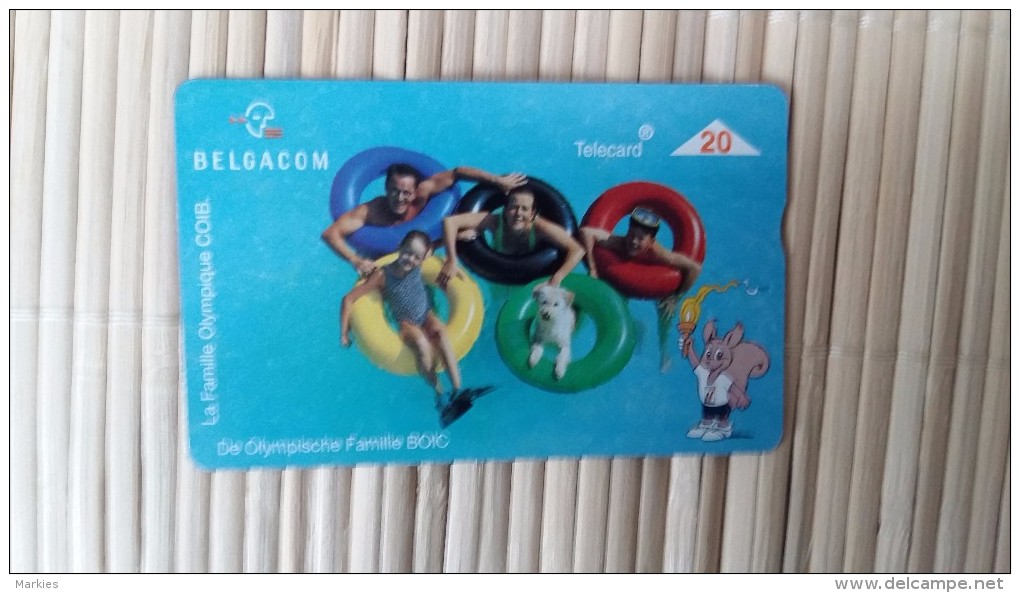 Phonecard Olympic Familie Used - Juegos Olímpicos