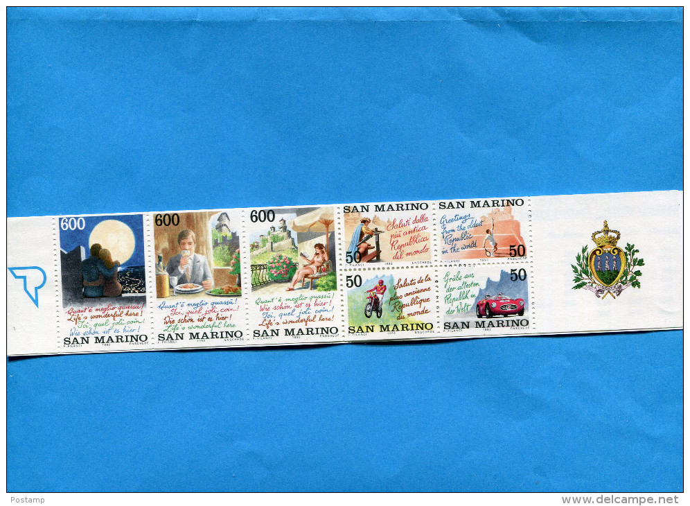 SAINT MARIN-Carnet Complet  N°1289  Neuf ***impec Sans Charnière - Postzegelboekjes
