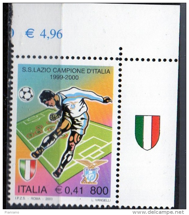 PIA -  ITALIA -  2000  : Campionato Italiano Di Calcio 1999-2000 - Scudetto Alla Lazio -   (SAS  2482) - Neufs