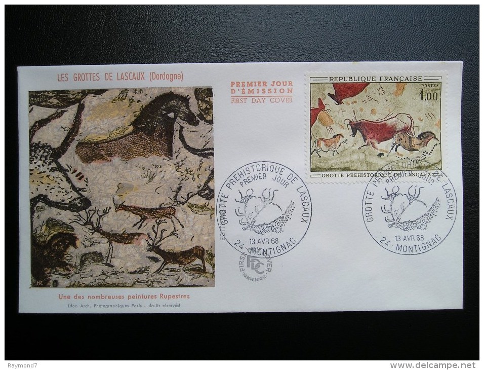 1555  Les Grottes De Lascaux  1968  MONTIGNAC - 1960-1969