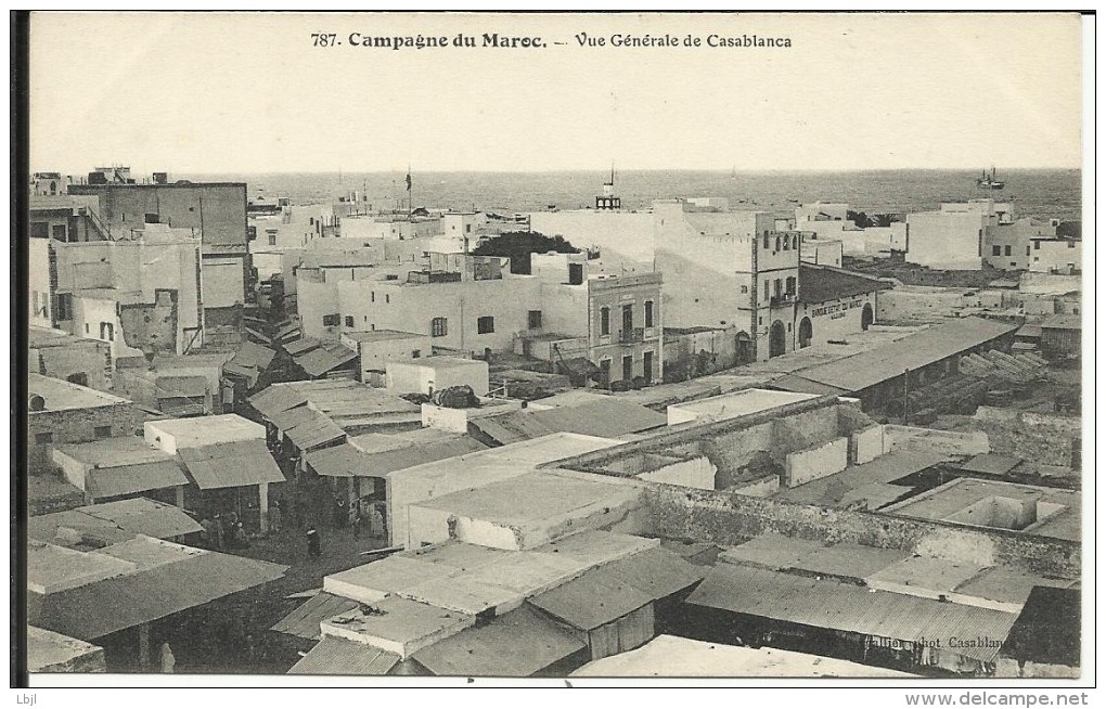 Campagne Du Maroc , Vue Générale De CASABLANCA - Casablanca