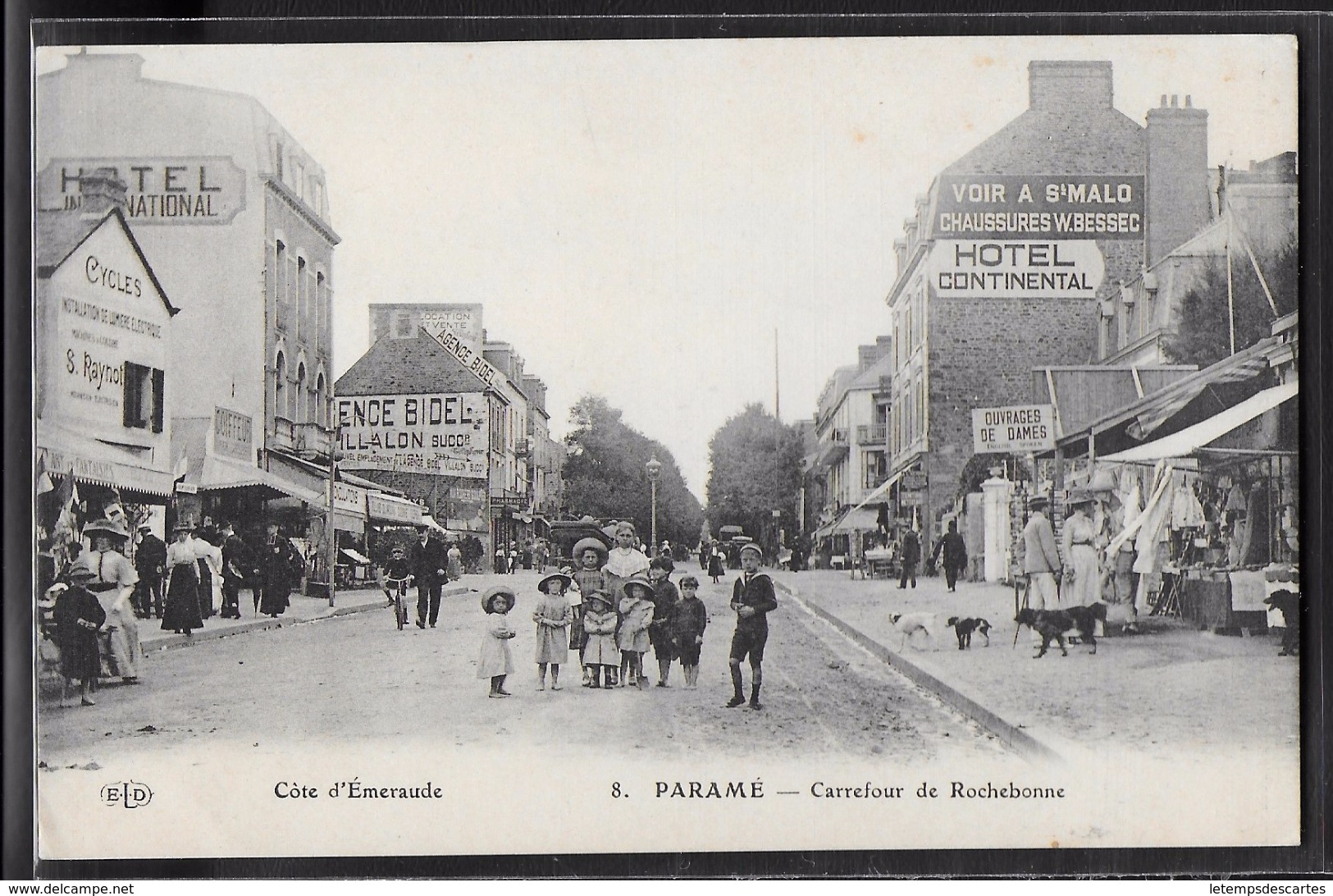CPA 35 - Paramé, Carrefour De Rochebonne - ELD - Parame