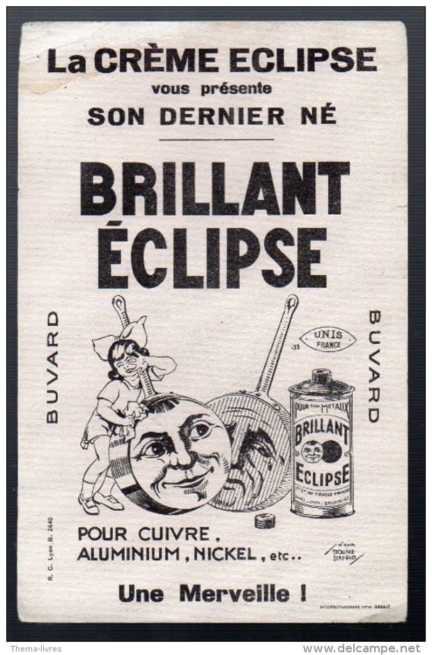 Buvard BRILLANT ECLIPSE (ill Edouard Bernard) (PPP4004) - E