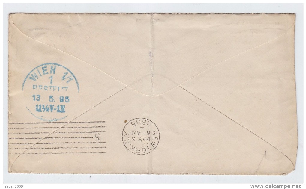 USA Philadelphia/Vienna PS COVER 1895 - ...-1900