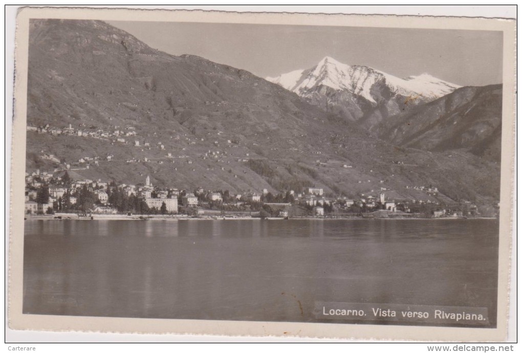 SUISSE,HELVETIA,SWISS,SWITZERLAND,SVIZZERA,SCHWEIZ ,LOCARNO ,TESSIN,carte Photo - Locarno