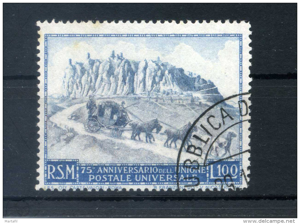 1949 SAN MARINO SERIE COMPLETA USATA - Usati