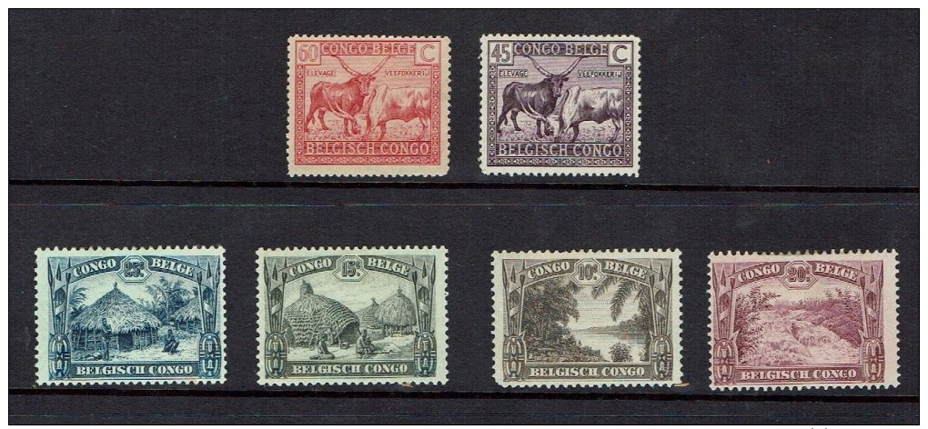 LIQUIDATION...early Belian Congo - Vrac (max 999 Timbres)