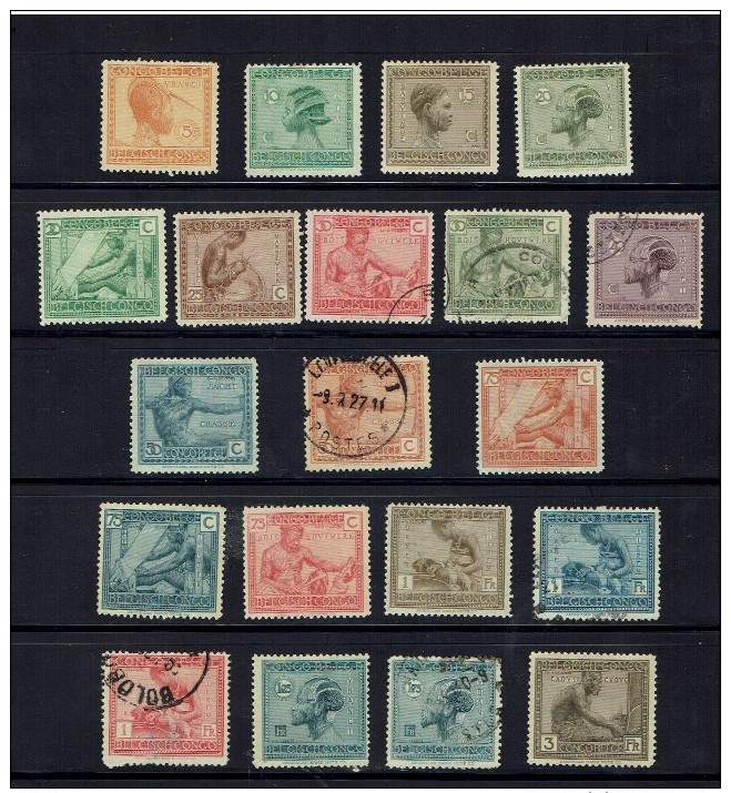 LIQUIDATION...early Belian Congo - Lots & Kiloware (mixtures) - Max. 999 Stamps