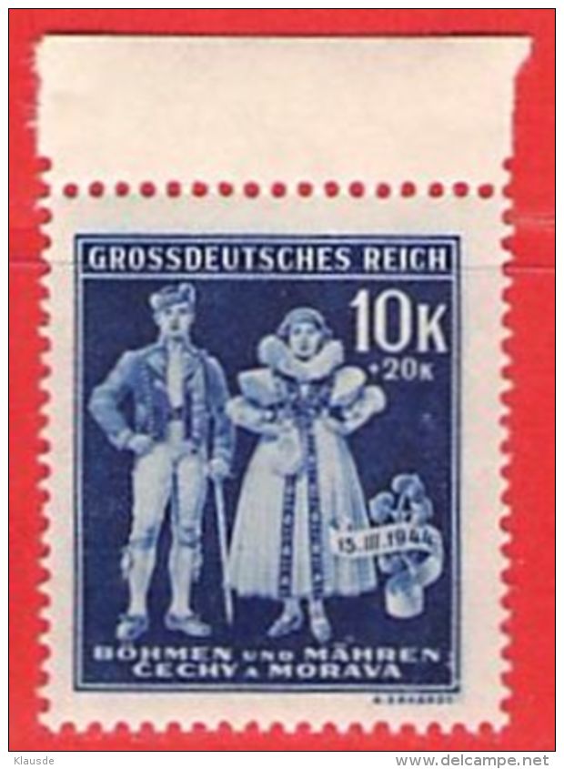 MiNr. 135 OR  Xx Deutschland Besetzungsausgaben II. Weltkrieg Böhmen Und Mähren - Unused Stamps