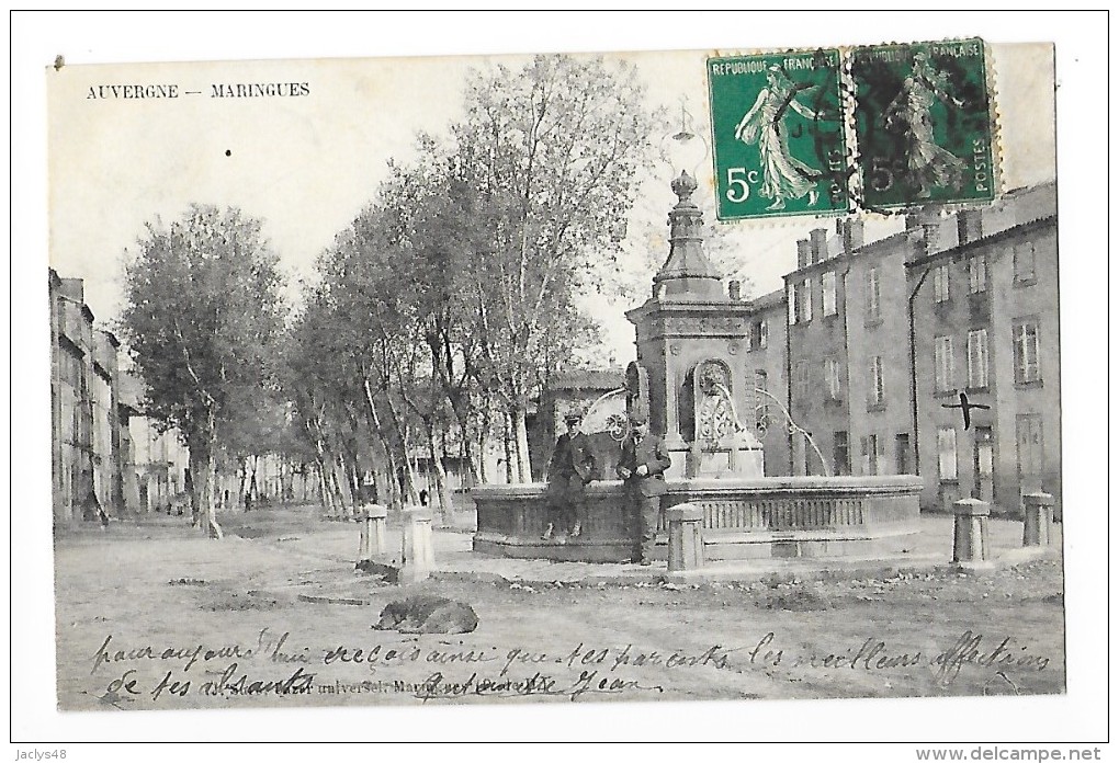 MARINGUES  (cpa 63)  AUVERGNE - MARINGUES  -    - L 1 - Maringues