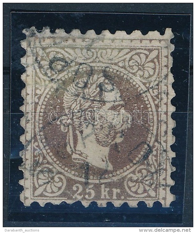 O 1867 25kr Barnásibolya, 'SOPRON' (hibátlan) (60.000) - Autres & Non Classés