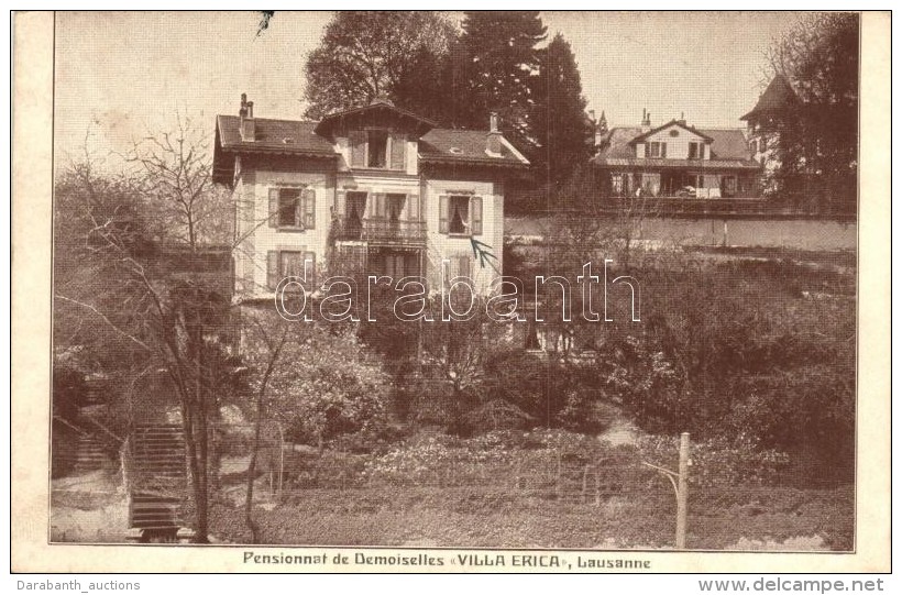 * T2 Lausanne, Pensionnat De Demoiselles 'Villa Erica' / Girls Boarding School - Non Classés