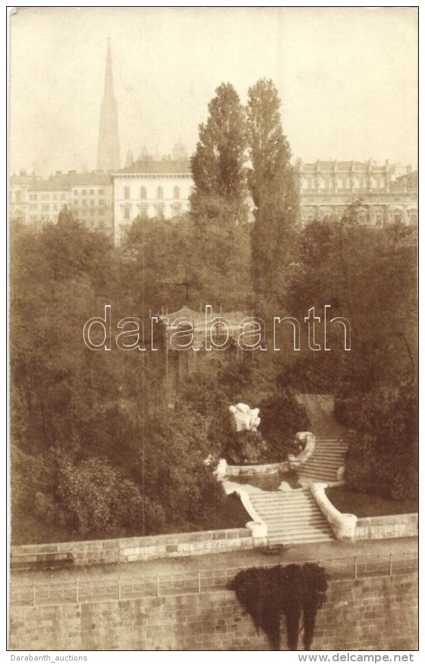 T2/T3 1911 Vienna, Wien I. Stadtpark, Die Befreiung Der Quelle / Park, Fountain, Photo (EK) - Non Classés