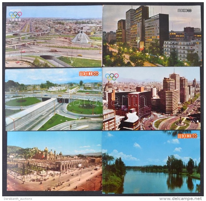 ** * Kb. 180 Db MODERN Mexikói Városképes Lap / Cca. 180 Modern Mexican Town-view Postcards - Non Classés