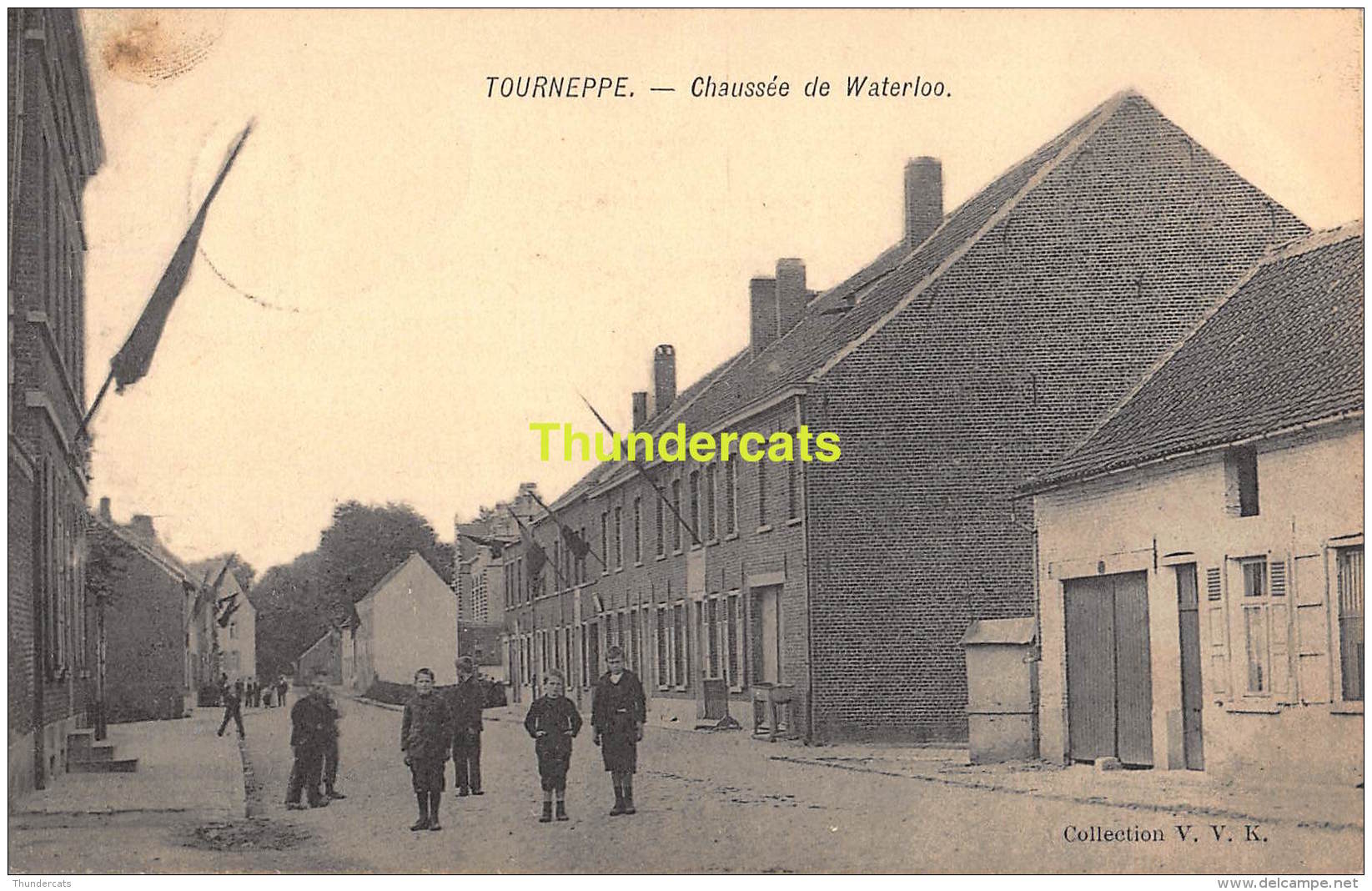 CPA DWORP TOURNEPPE  CHAUSSEE DE WATERLOO - Beersel