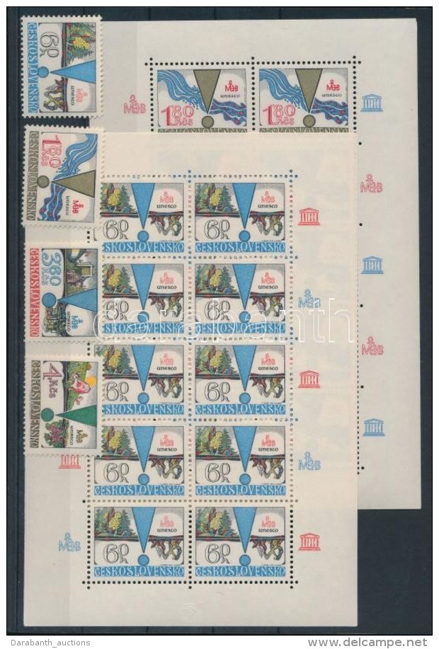 ** 1979 UNESCO Kisívsor + Sor Mi 2512-2515 - Other & Unclassified