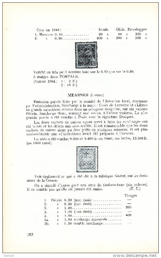 Catalogue Des Timbres De La Libération , Jacques F Lion - Frankrijk