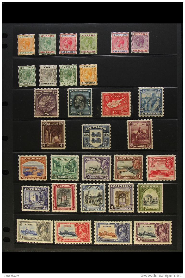 1912-62 MINT SELECTION Presented On A Pair Of Stock Pages. Includes KGV Defins To 4pi, 1928 British Rule Set To... - Autres & Non Classés