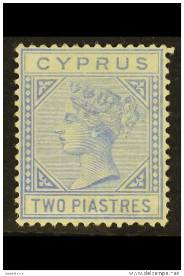 1881 2pi Blue, Die I, Watermark Crown CC, SG 13, Fine Mint. For More Images, Please Visit... - Andere & Zonder Classificatie