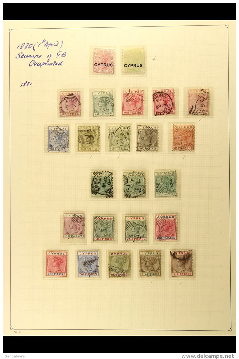 1880-1970 MINT AND USED COLLECTION In Hingeless Mounts On Album Pages, Mostly Fine/very Fine Condition. Note 1980... - Other & Unclassified