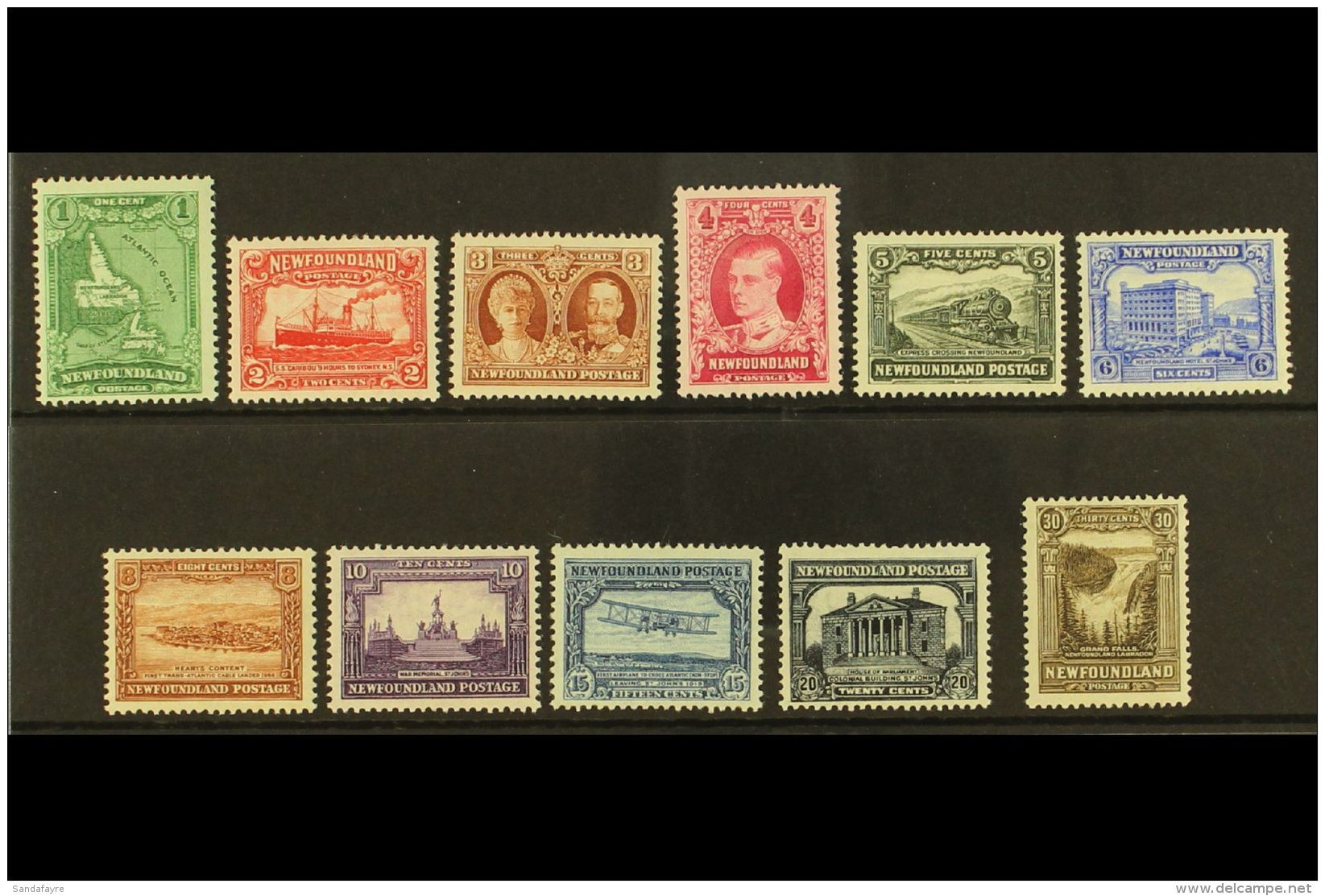 1931 Re-engraved Watermarked Complete Set, SG 198/208, Very Fine Mint, Fresh. (11 Stamps) For More Images, Please... - Autres & Non Classés