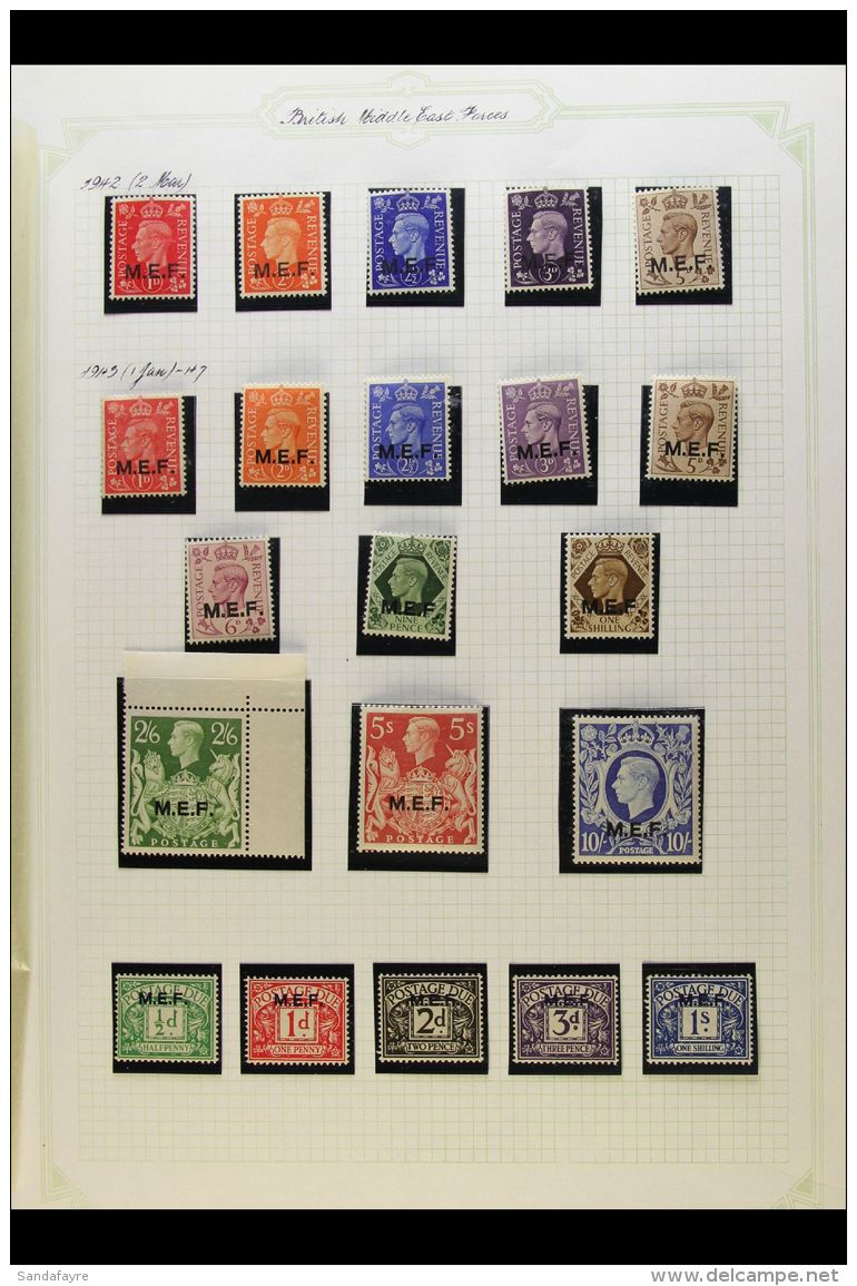1942 - 1951 VIRTUALLY COMPLETE NHM COLLECTION Highly Complete Collection In Mounts On Pages, Nearly All Never... - Afrique Orientale Italienne