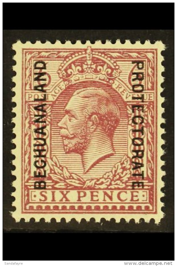 1925-7 6d Purple On Ordinary Paper, Wmk Block Cypher, SG 97, Never Hinged Mint. For More Images, Please Visit... - Sonstige & Ohne Zuordnung
